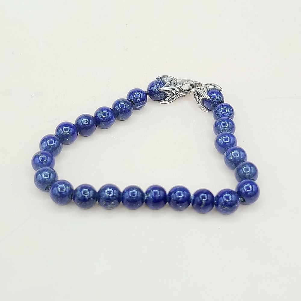 David Yurman Spiritual Beads Bracelet With Lapis Lazuli - Picture 6 of 9